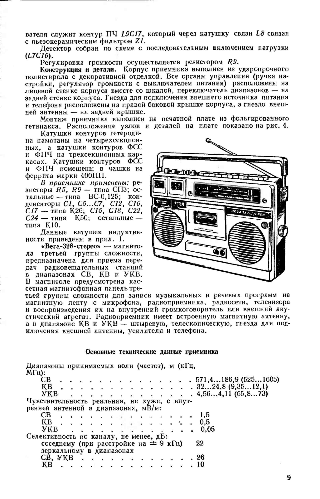 Вега 328 Service Manual Н. В. Анисимов