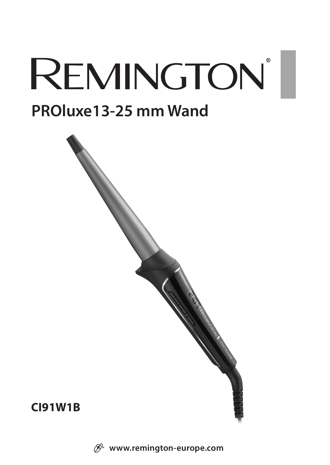 REMINGTON CI91W1B User Manual