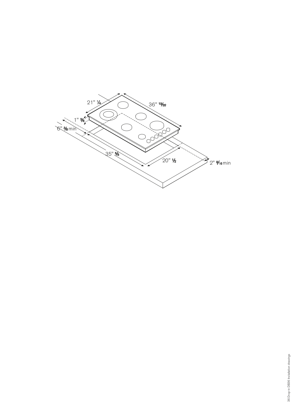 Bertazzoni DB36600XLP Installation Manual