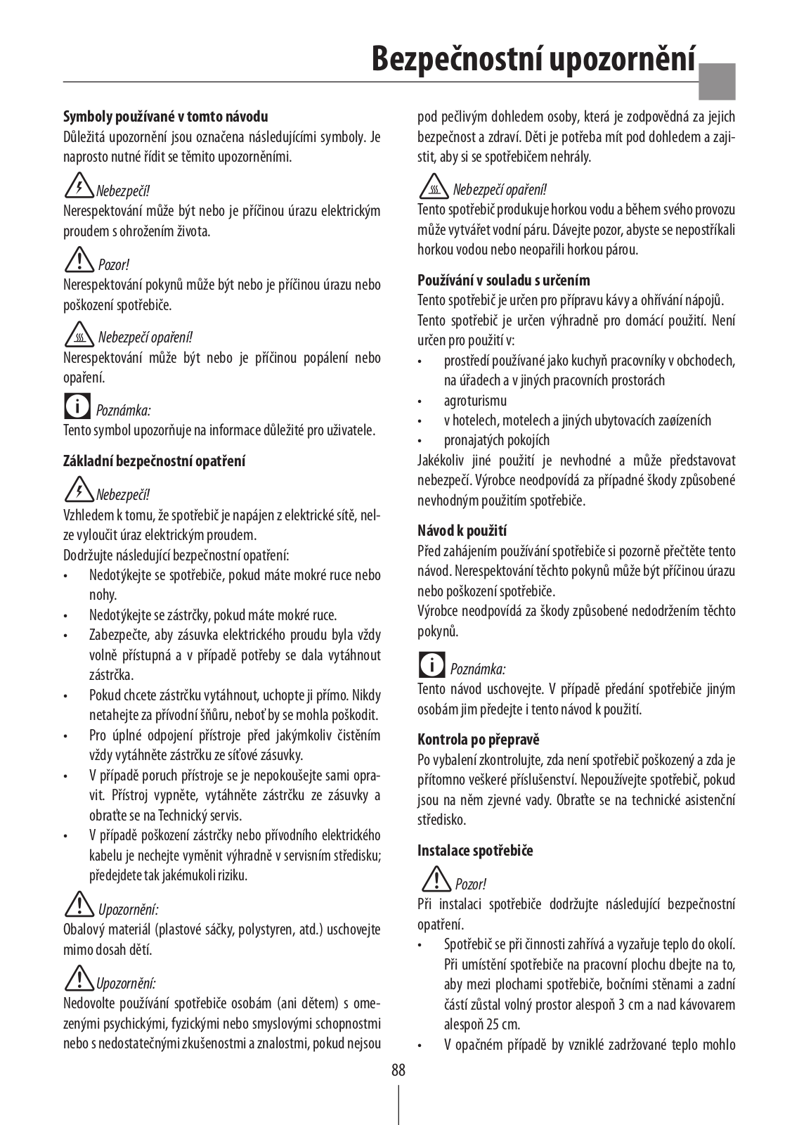 DeLonghi BCO 410.1 User Manual