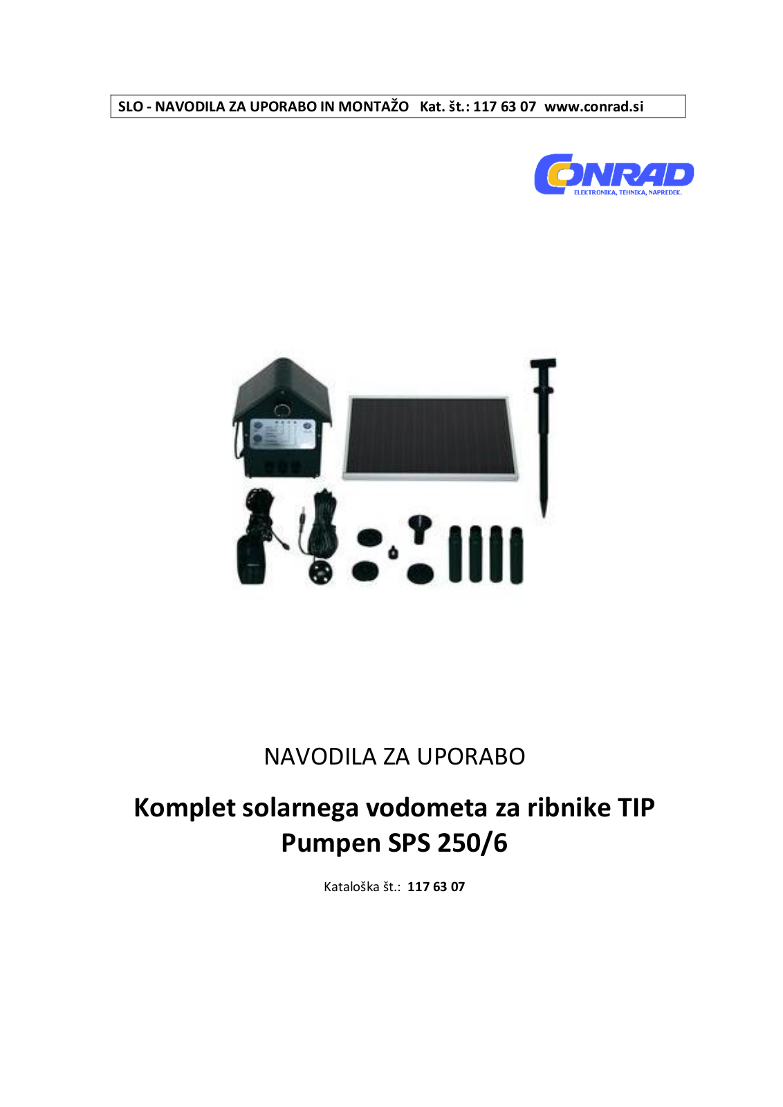 T.I.P. SPS 250/6 User guide