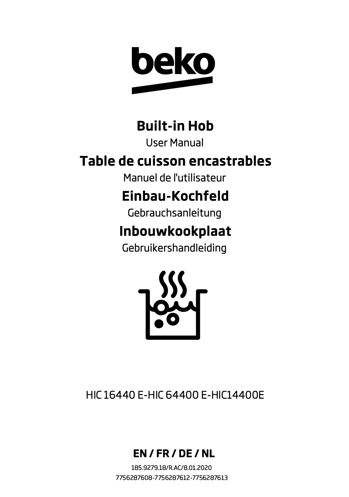 Beko HIC14400E User manual