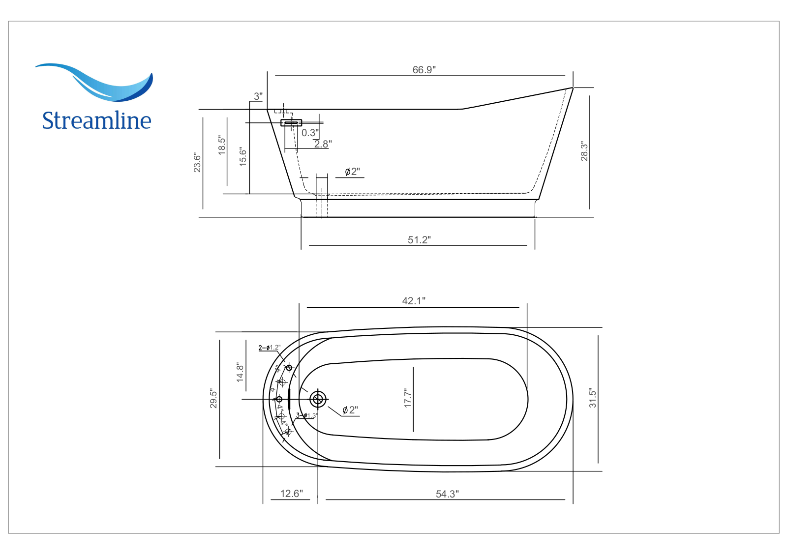 Streamline M232067FSWHDM Installation Manual