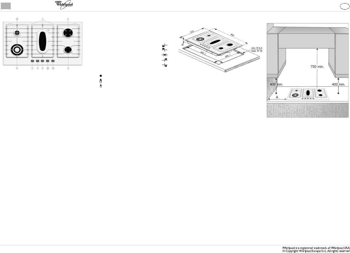 Whirlpool AKT 920/IX INSTRUCTION FOR USE