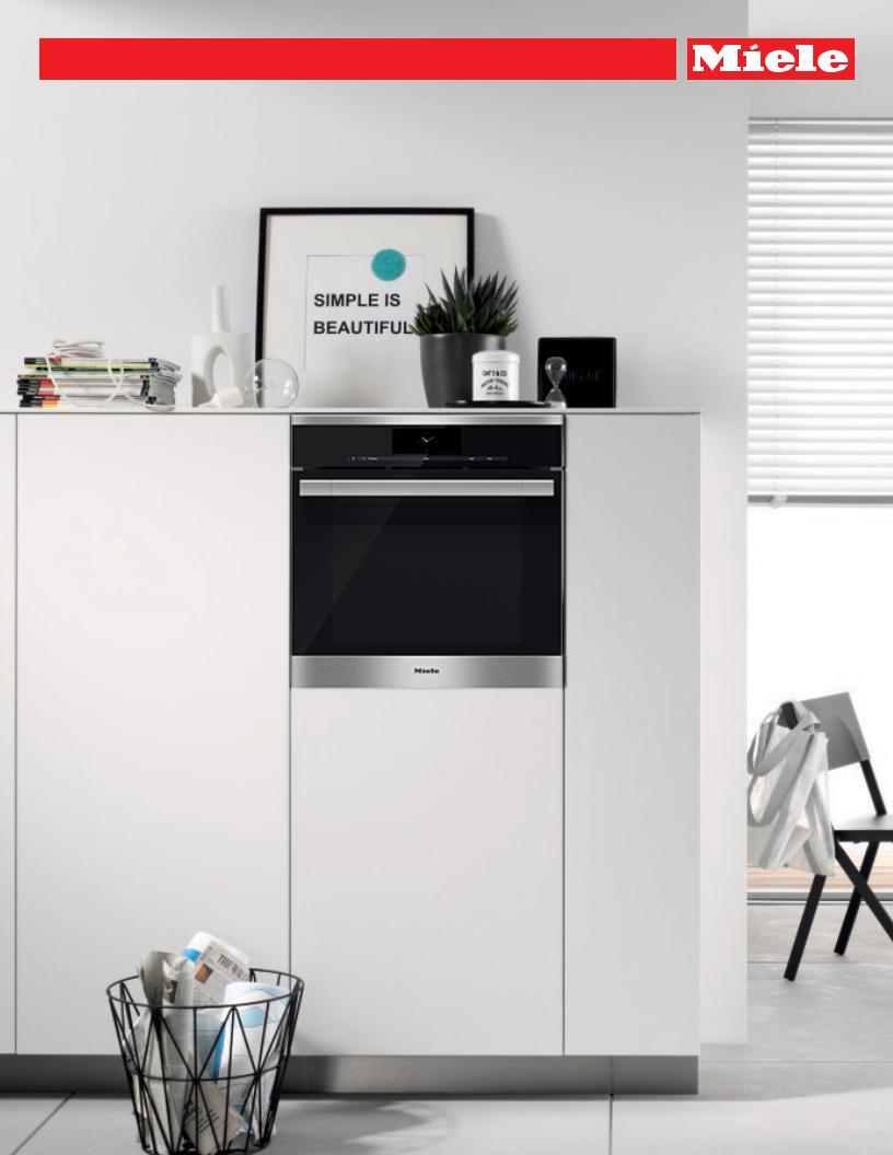 Miele DGC 6760 XXL Specification Sheet