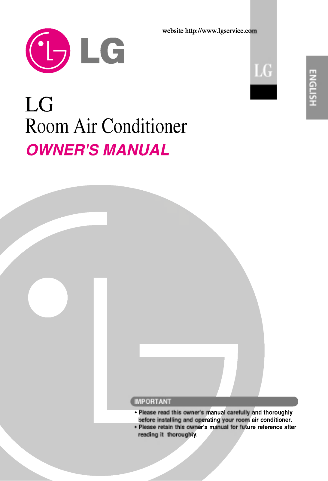 LG ASUH126RKA2 Owner’s Manual