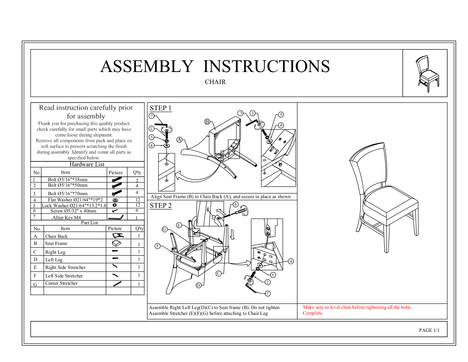 Foundstone W004728197 Installation & Assembly - ManualMachine.com