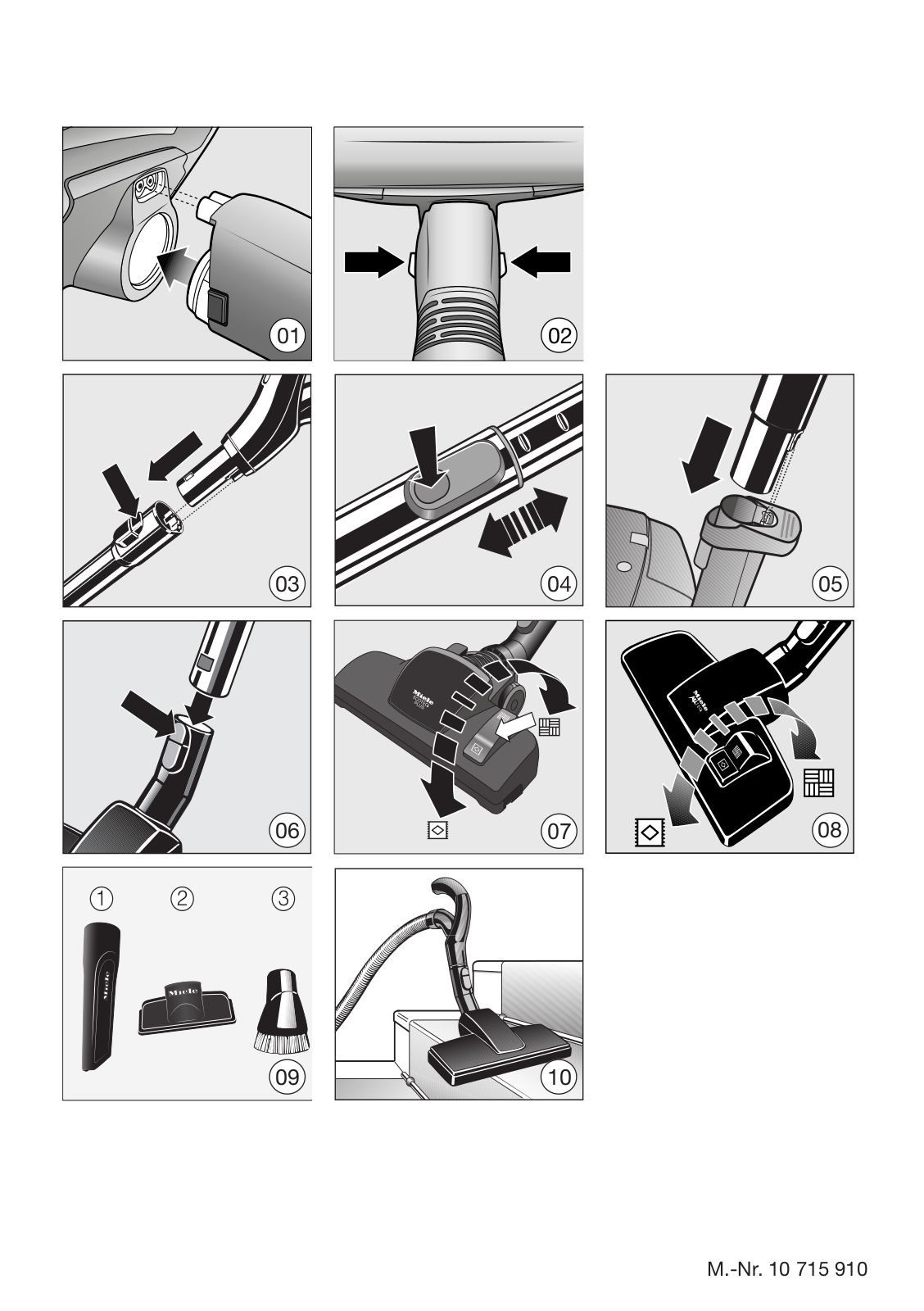 Miele Blizzard CX1 Electro User manual