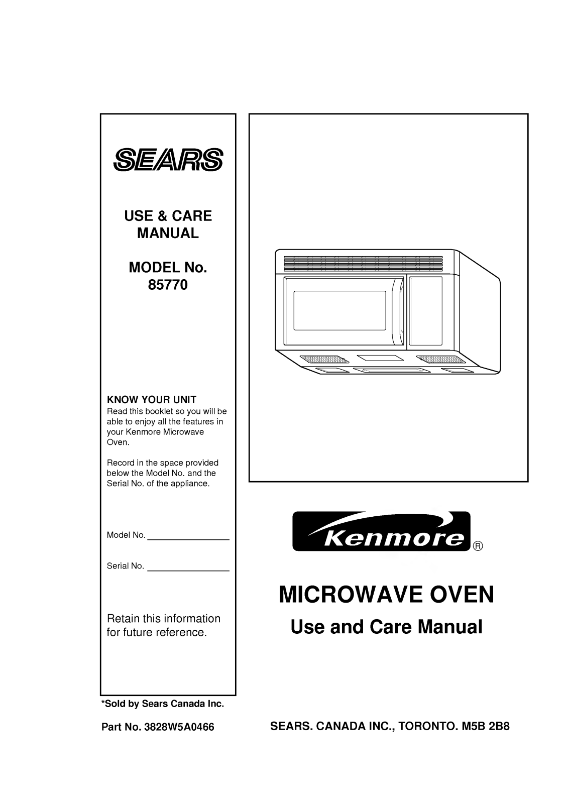 LG 85770 User Manual