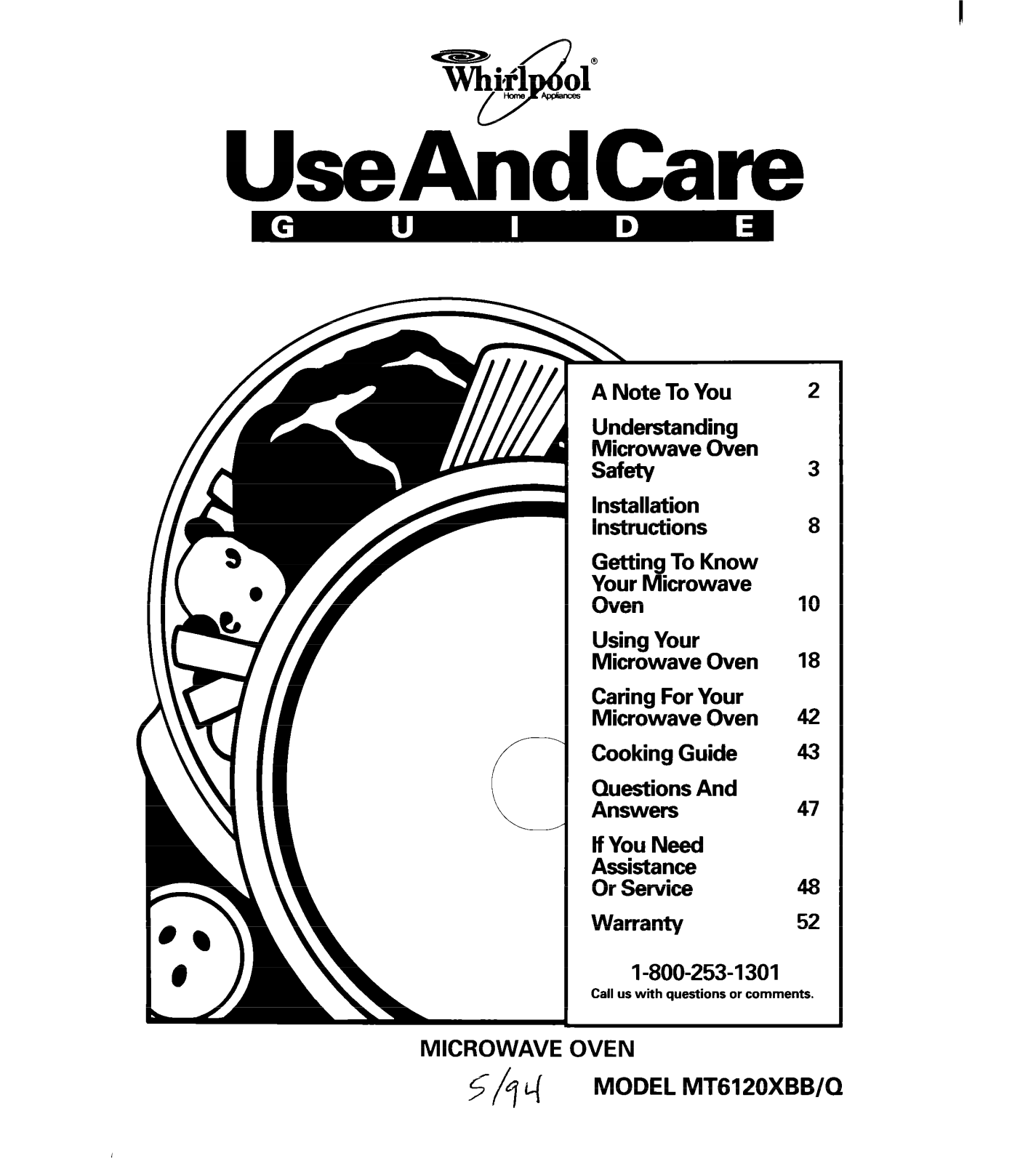 Whirlpool MT6120XBQ, MT6120XBB User Manual - ManualMachine.com
