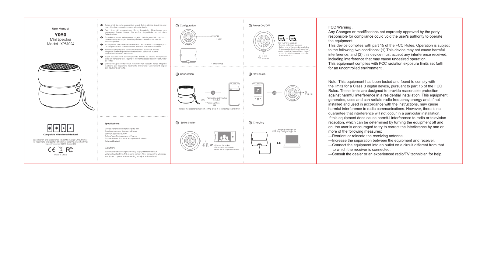 Xoopar XP81024 User Manual