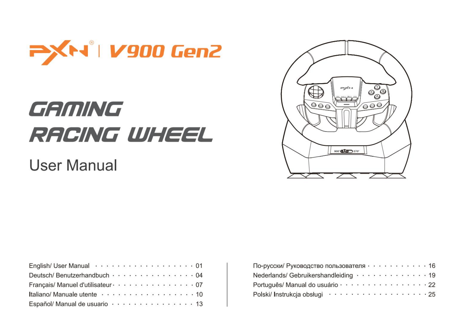 PXN V900 Gen2 User guide - ManualMachine.com