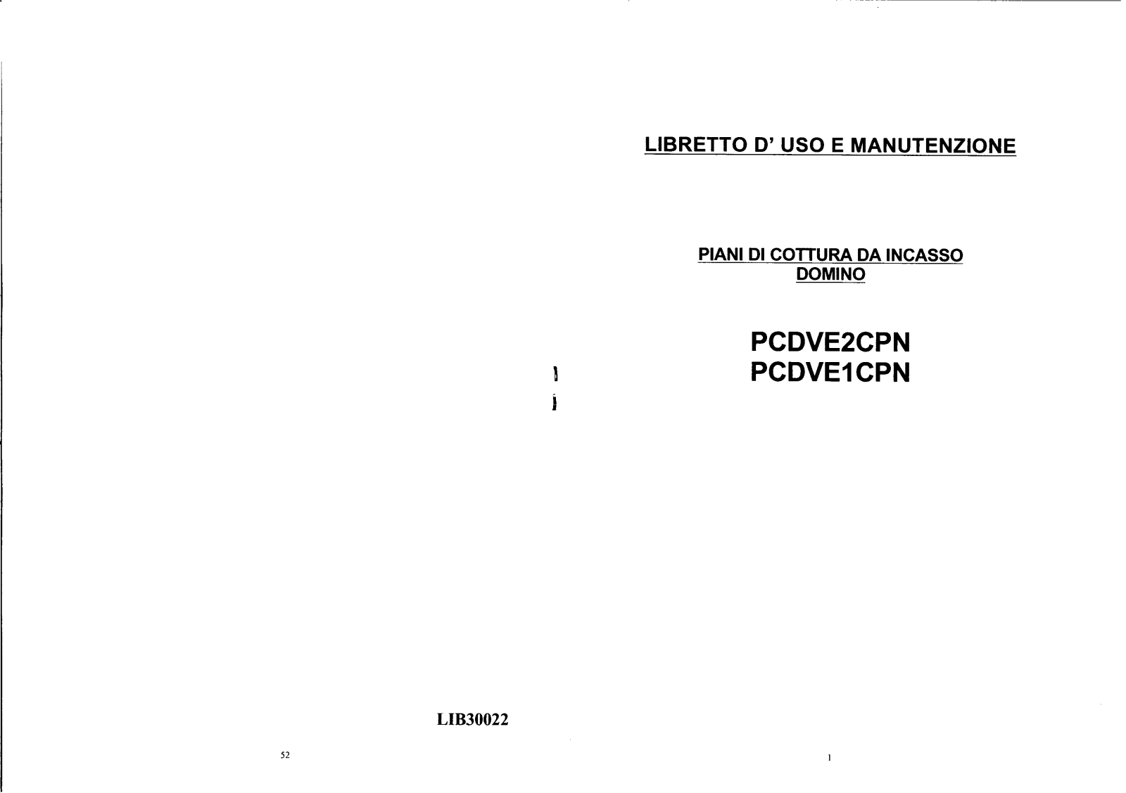 ROSIERES DVE1CPN, DVE2CPN User Manual