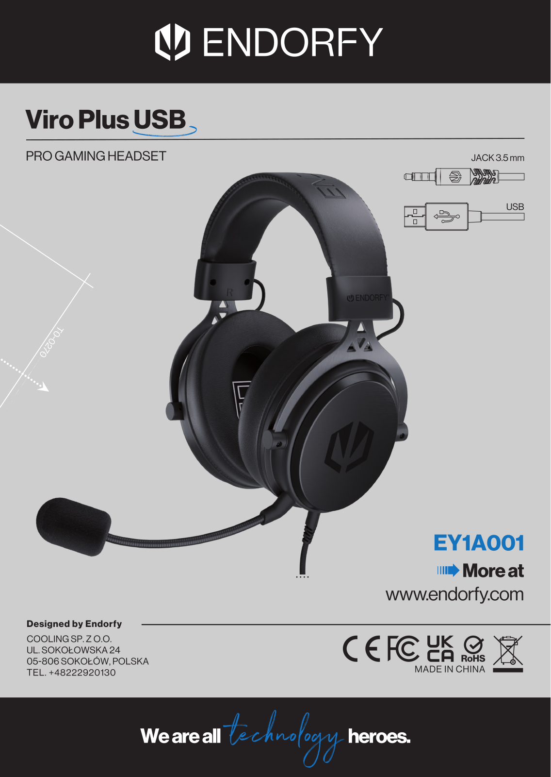 Endorfy Viro Plus USB, EY1A001 User manual - ManualMachine.com