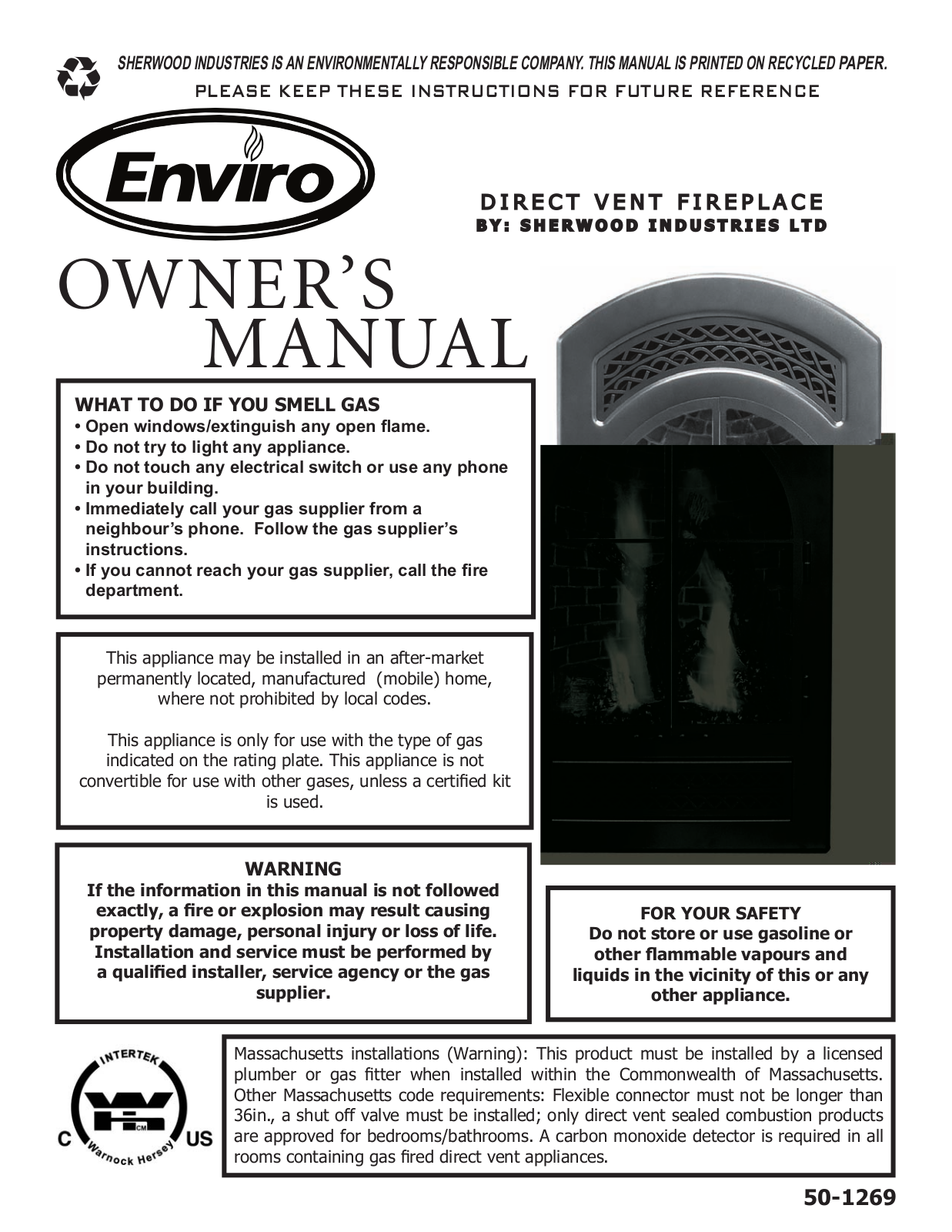 Enviro Retreat User Manual