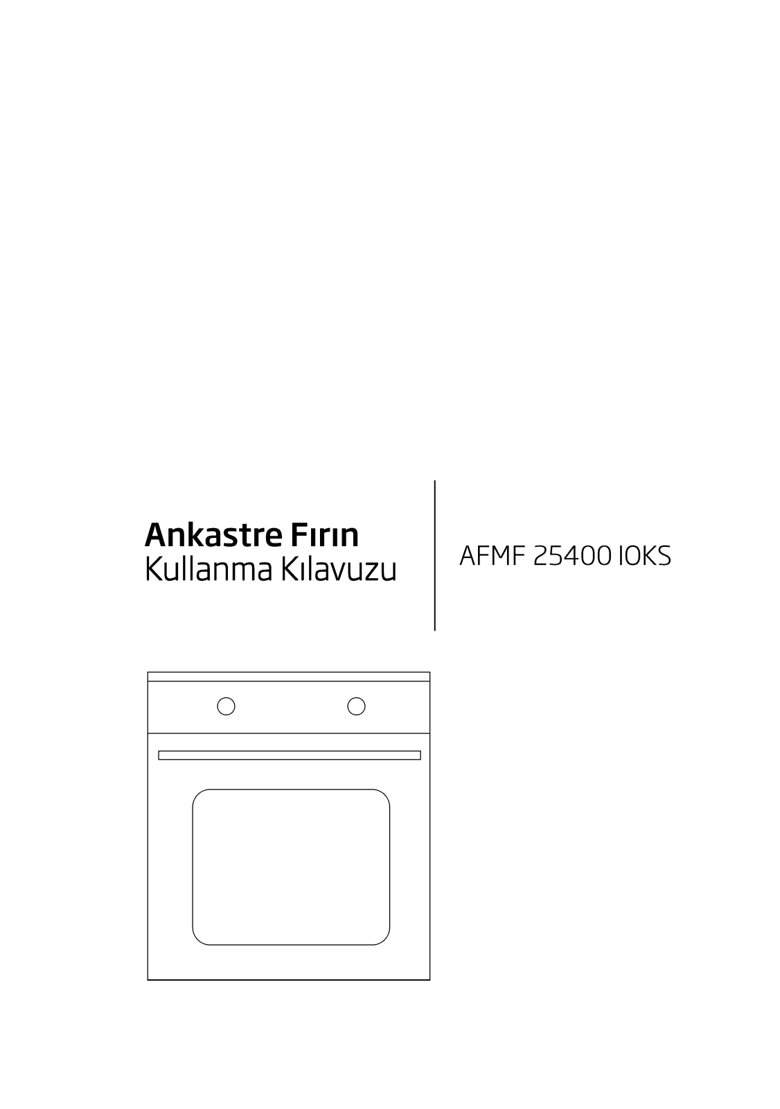 Beko AFMF 25400 I0KS User manual