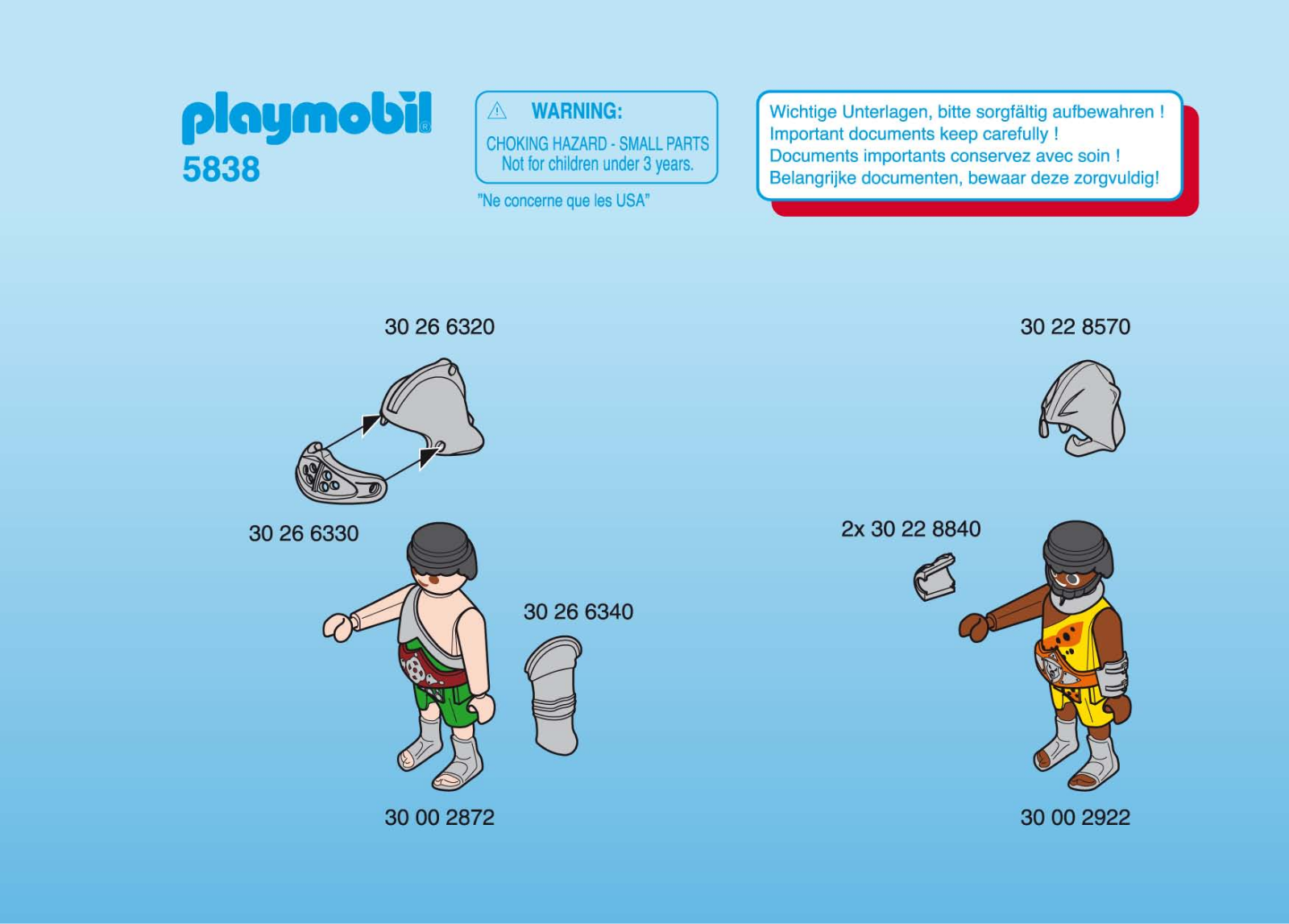 Playmobil 5838 Instructions