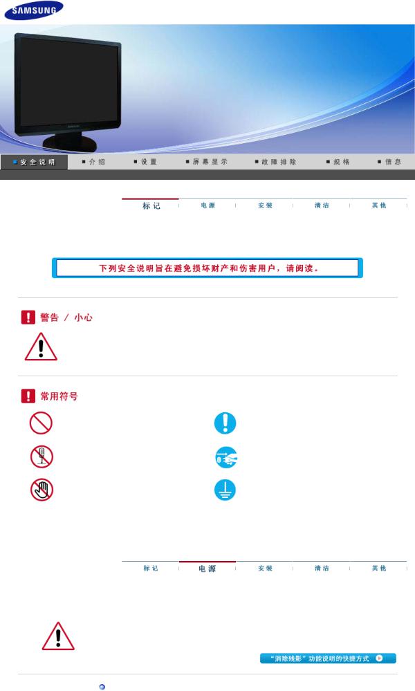 Samsung SyncMaster G19P User Manual