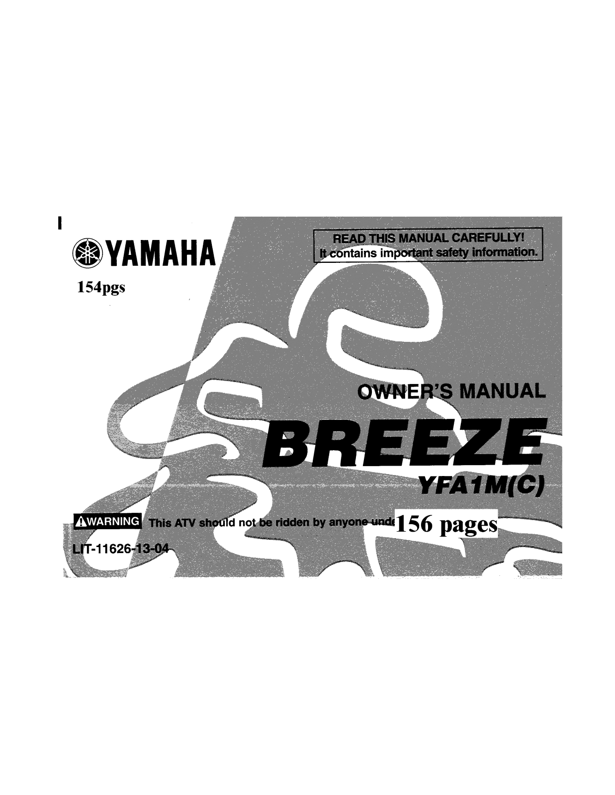 Yamaha YFA1M User Manual