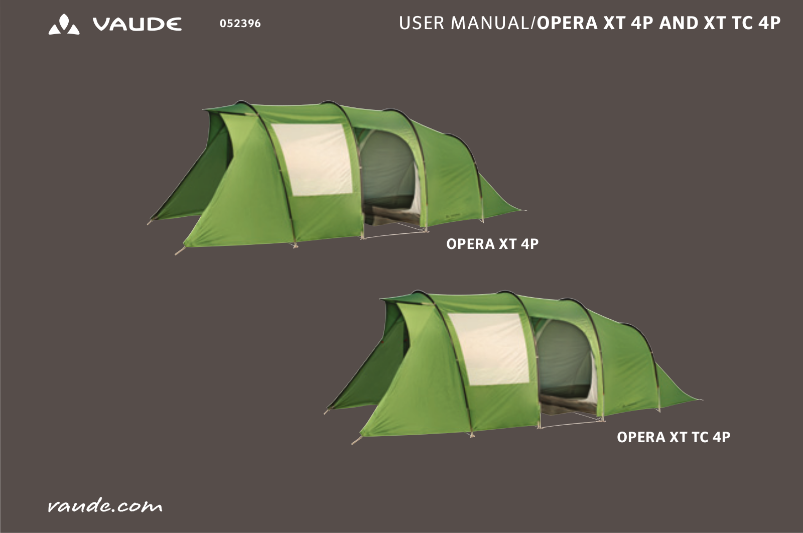 Vaude XT 4P User Manual