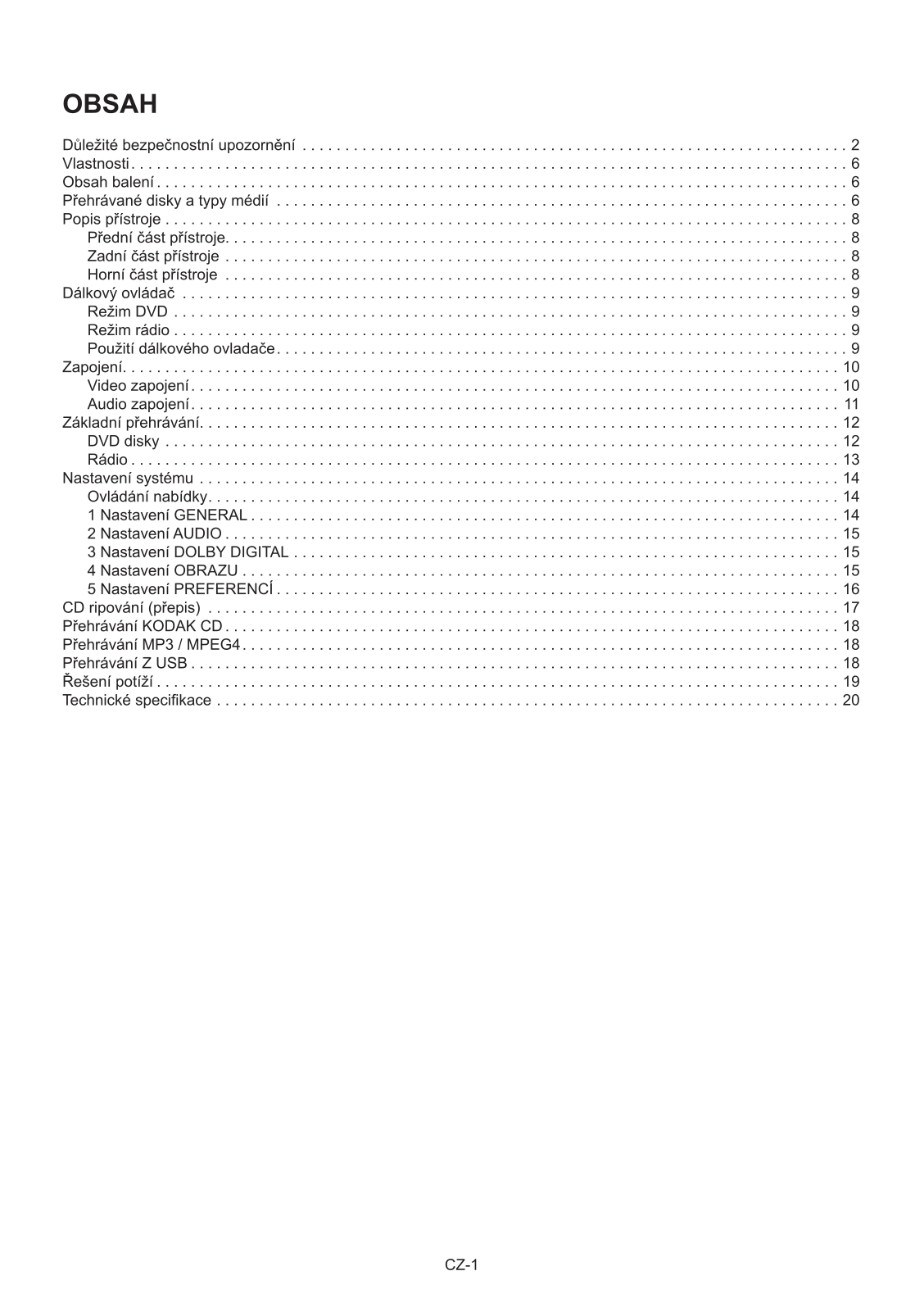 Sencor SHC XD013 User Manual