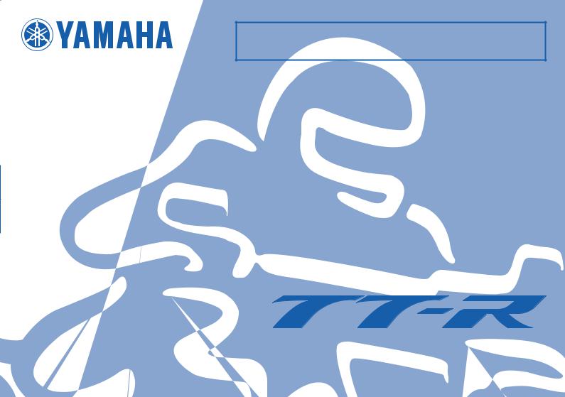 Yamaha TT-R110E, TT-R110Y User Manual