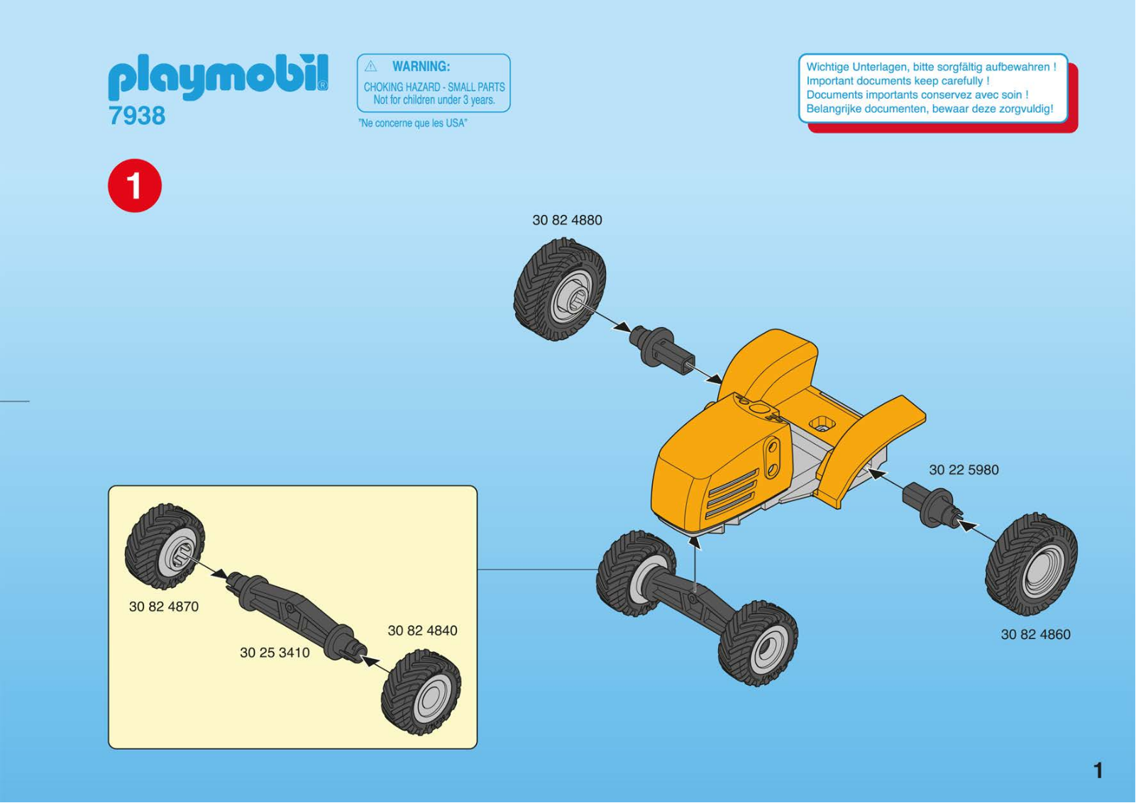 Playmobil 7938 Instructions