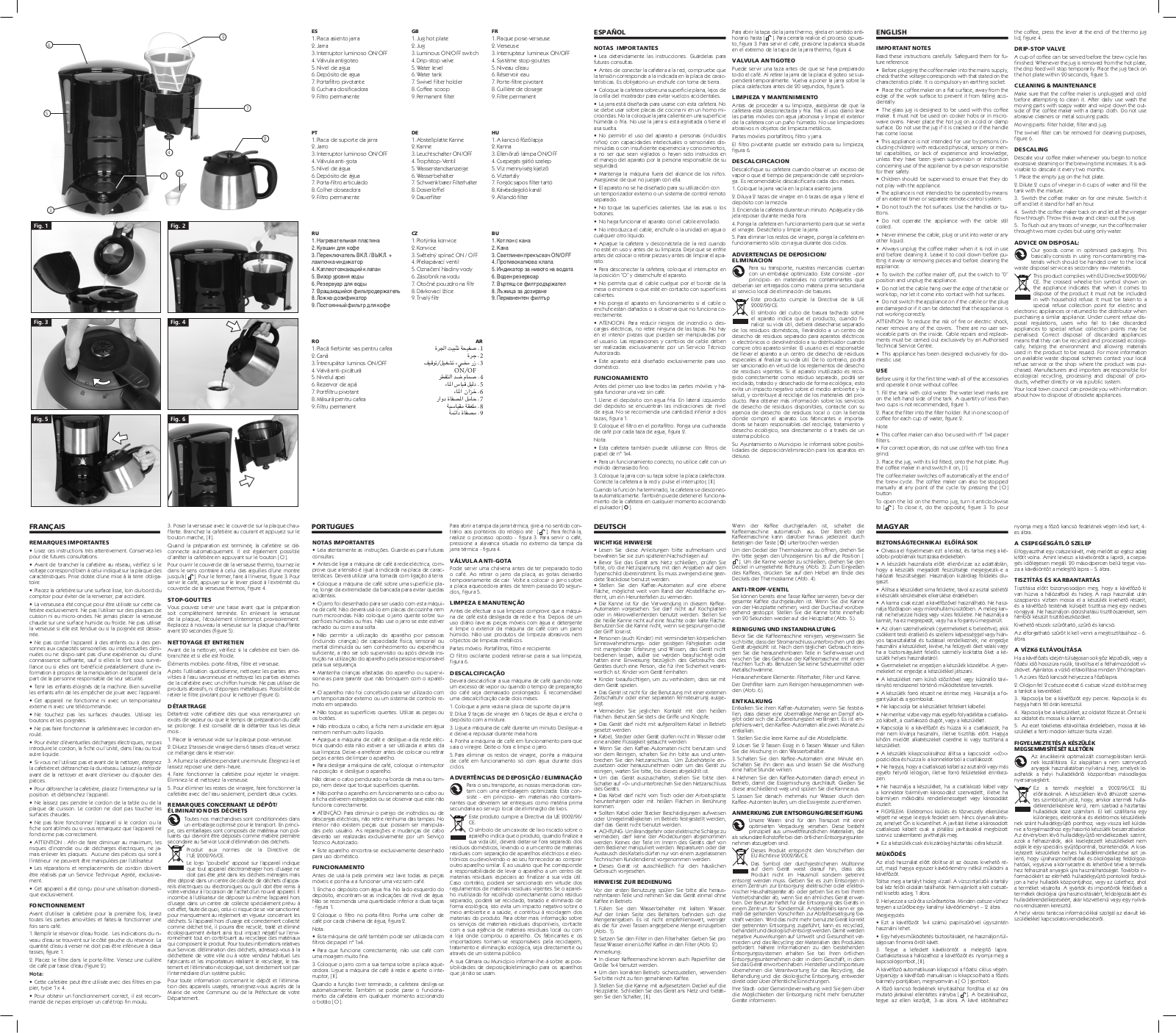 Ufesa CG7236 User Manual