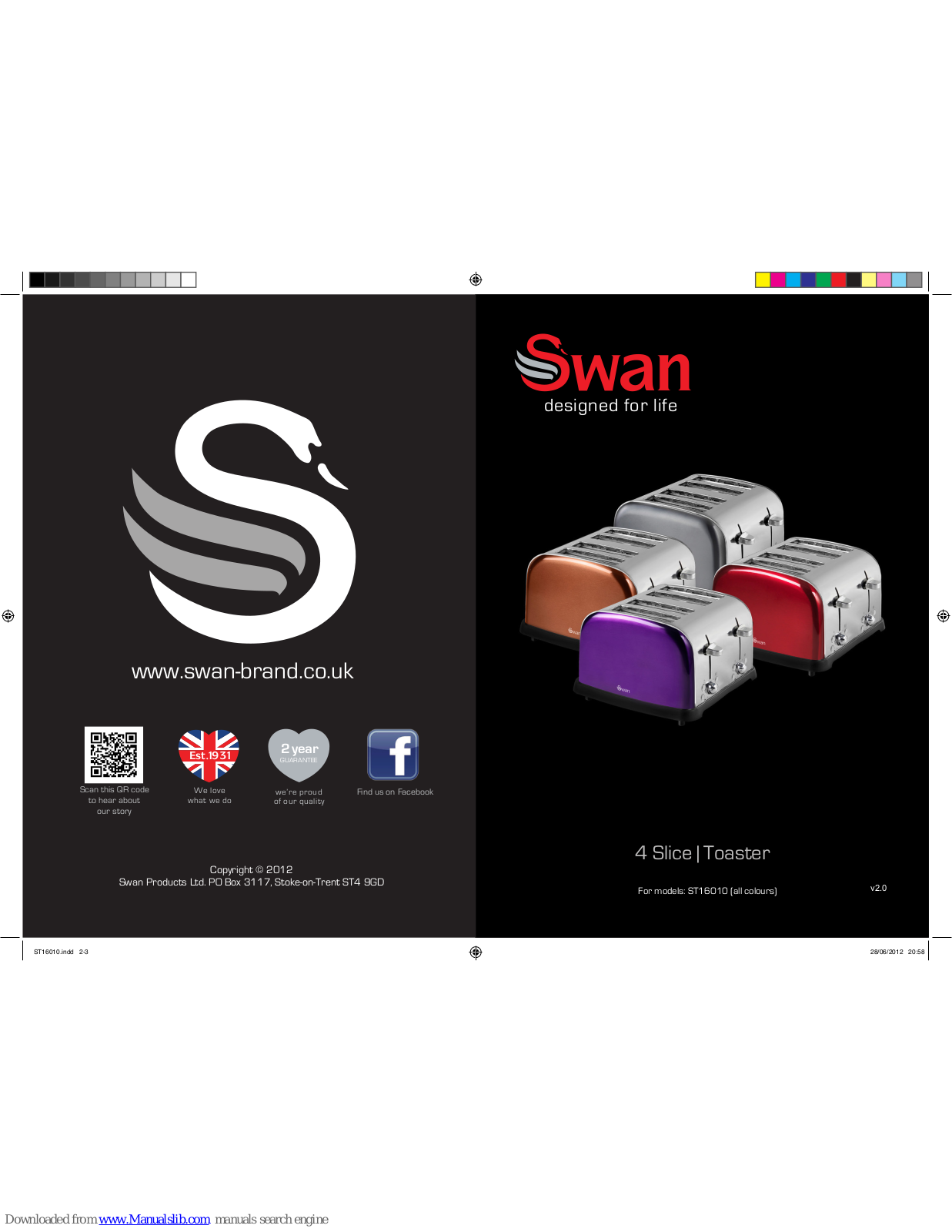 Swann ST16010 User Manual