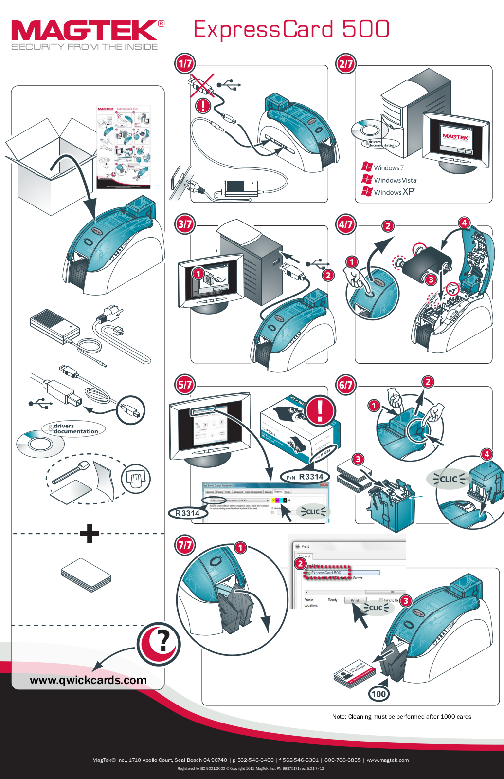 MagTek EC500 99875171 User Manual