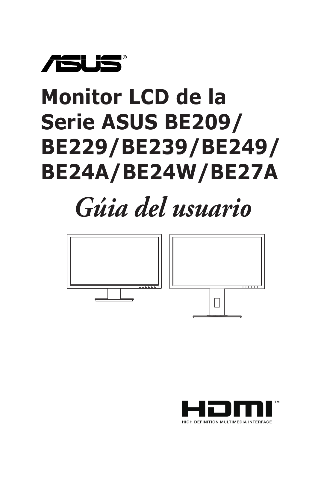 Asus BE229QLBH User Guide