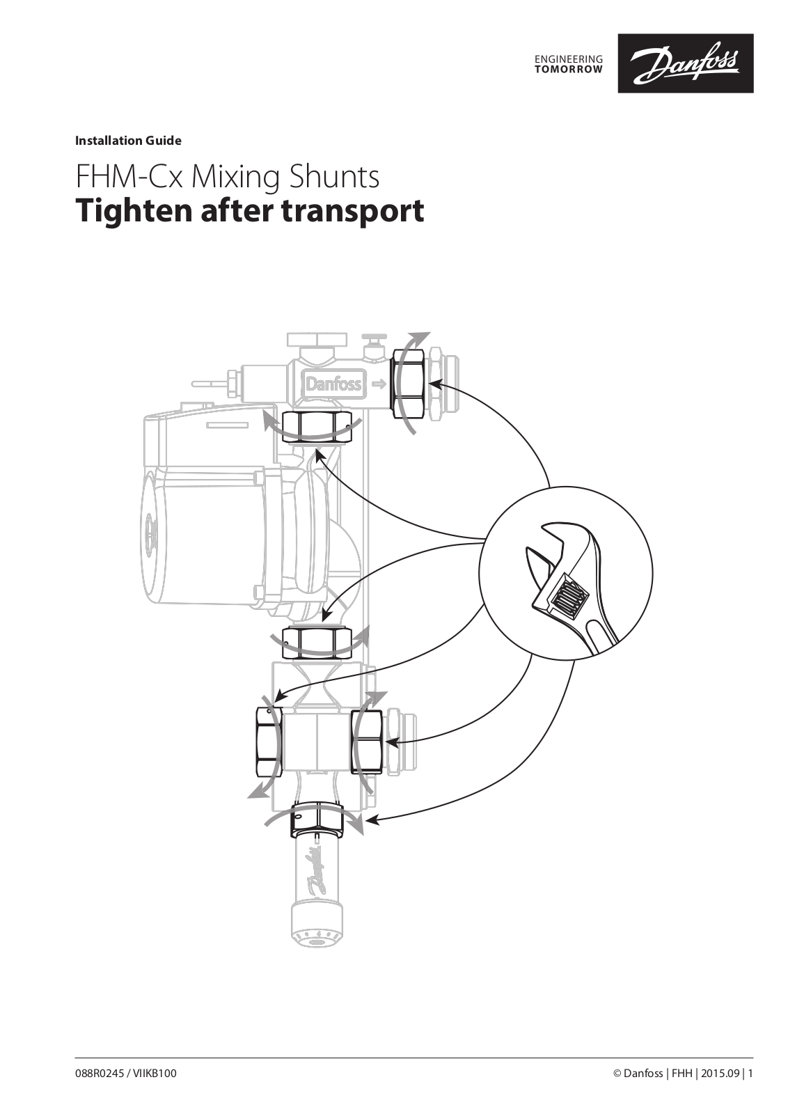 Danfoss FHM-Cx Installation guide