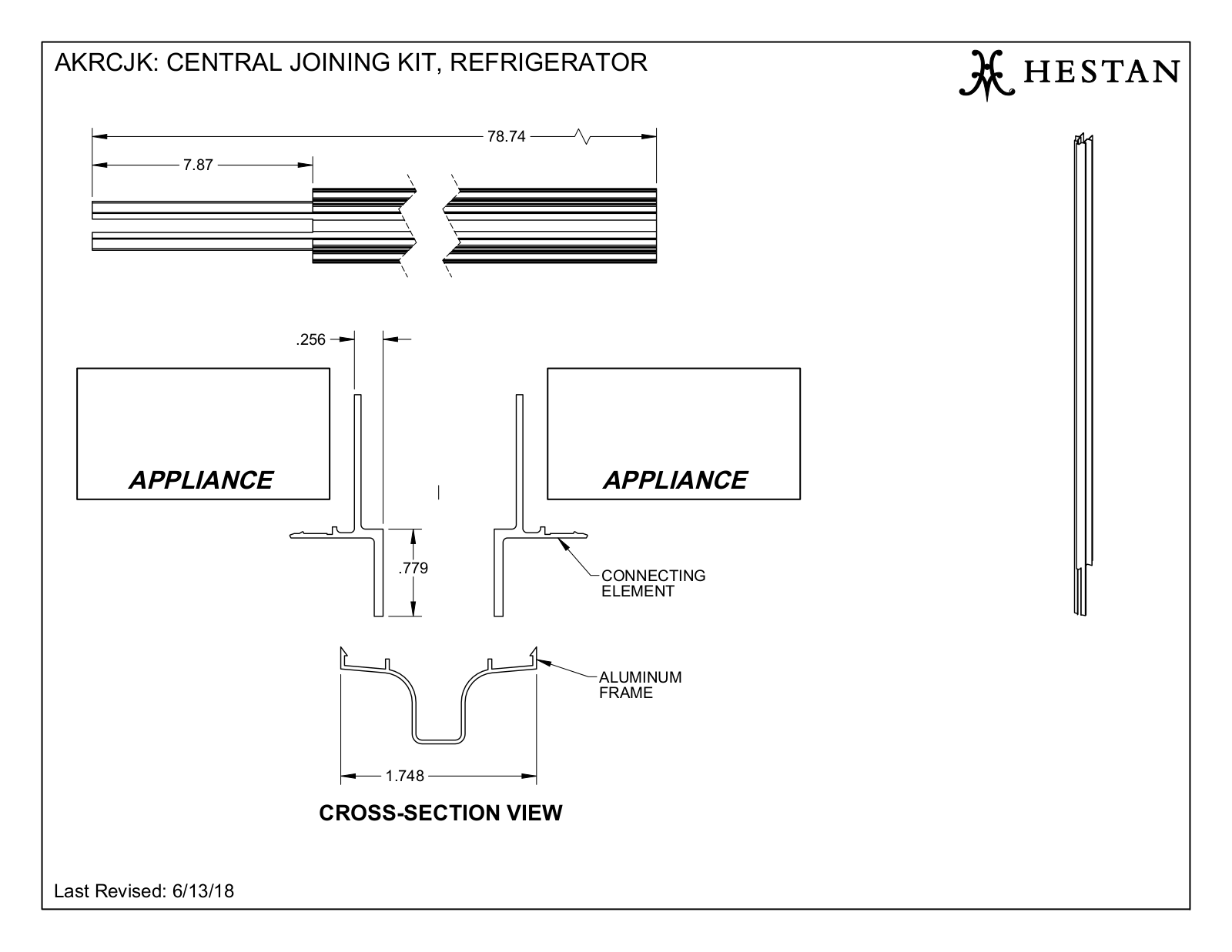 Hestan AKRCJK Specifications - ManualMachine.com