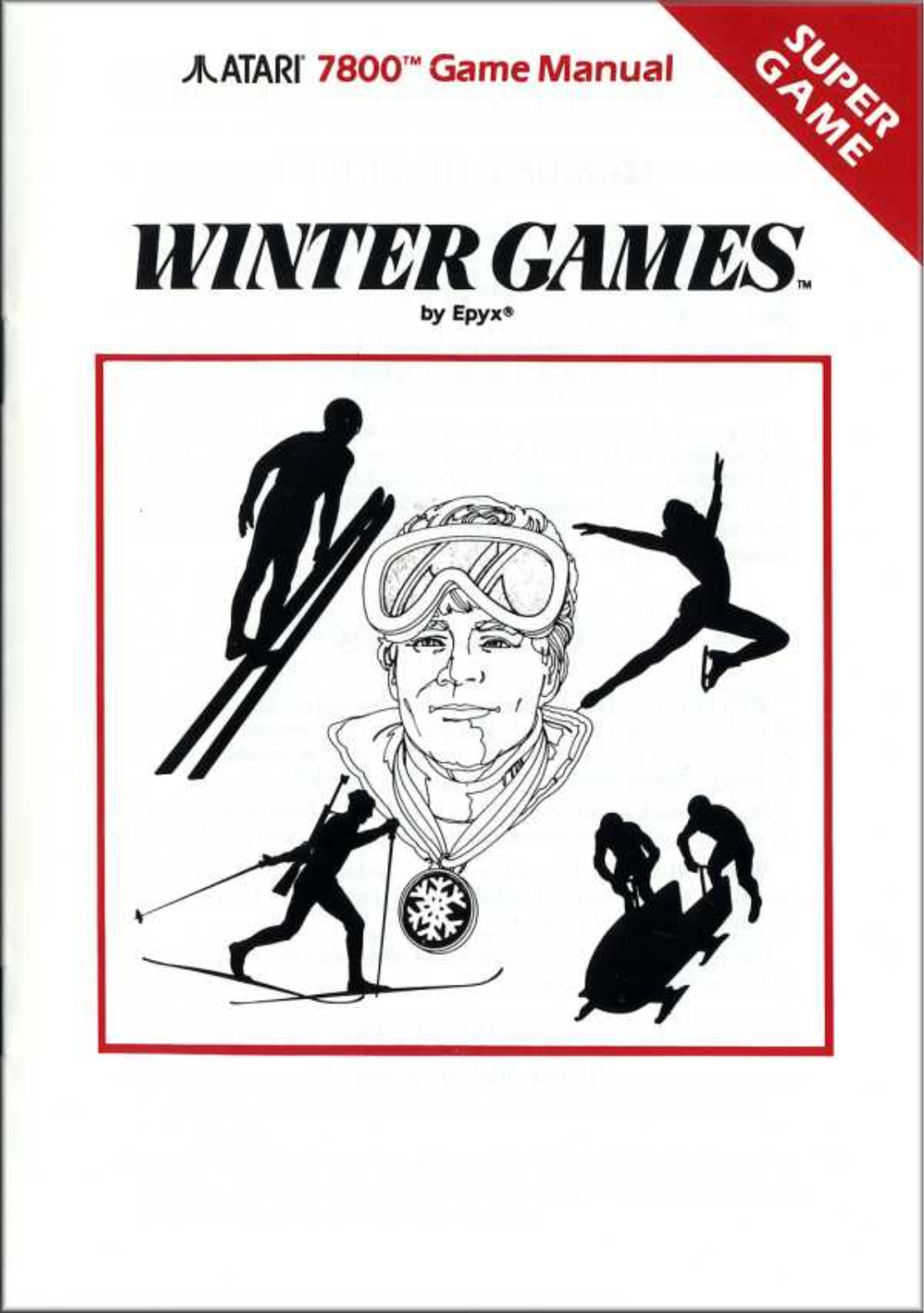 Atari Winter Games (1987) User guide