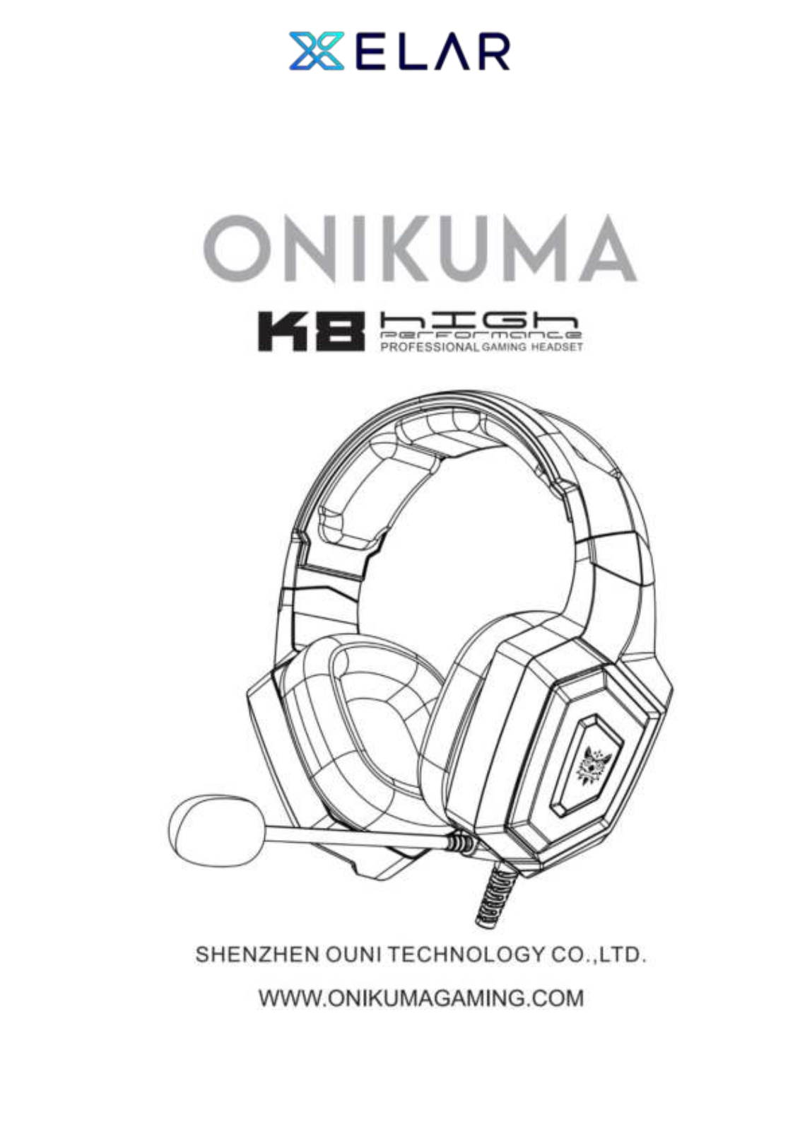 Onikuma K8 User Manual