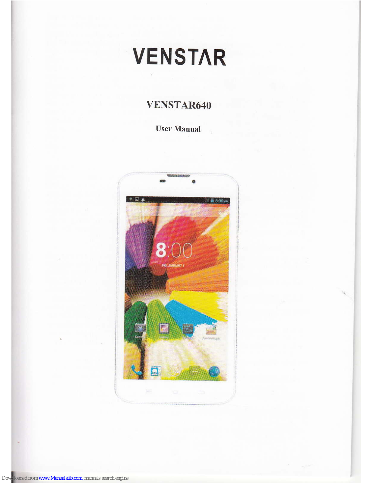 Venstar 640 User Manual - ManualMachine.com