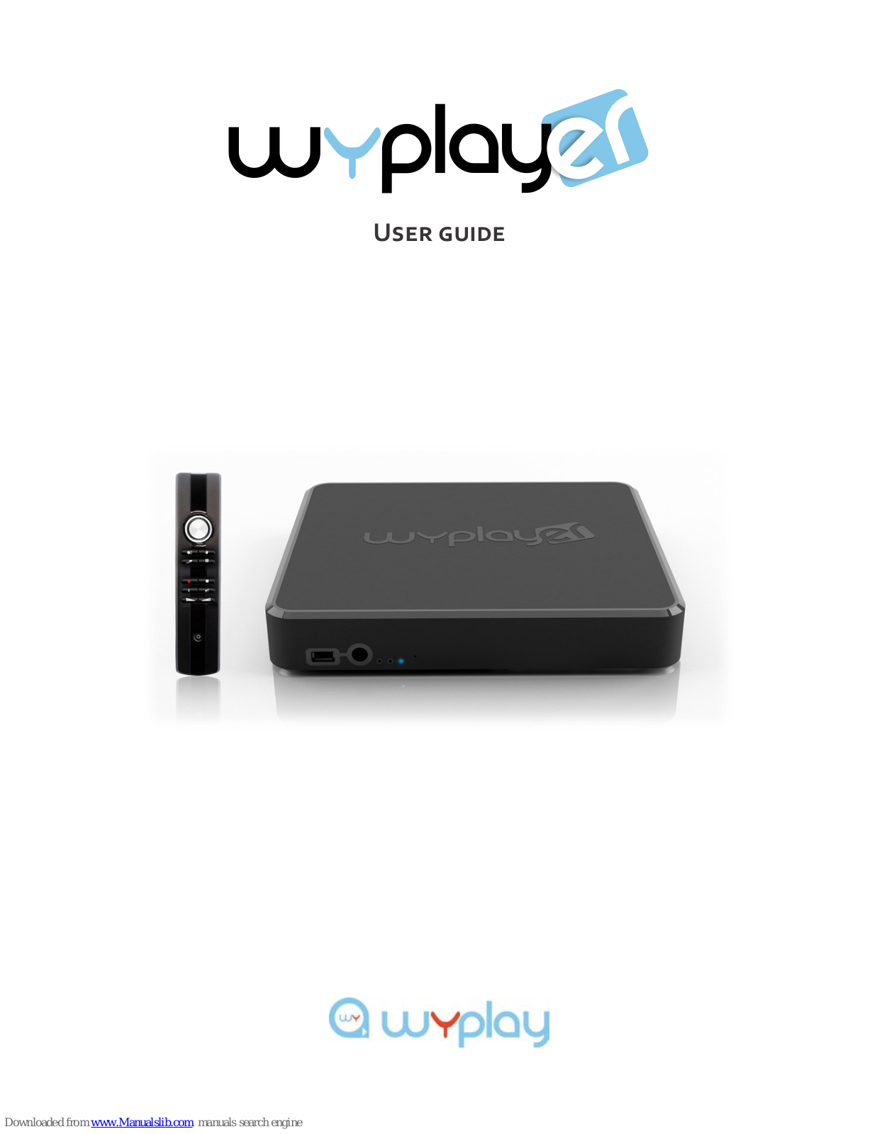 WyPlay WyPlayer User Manual