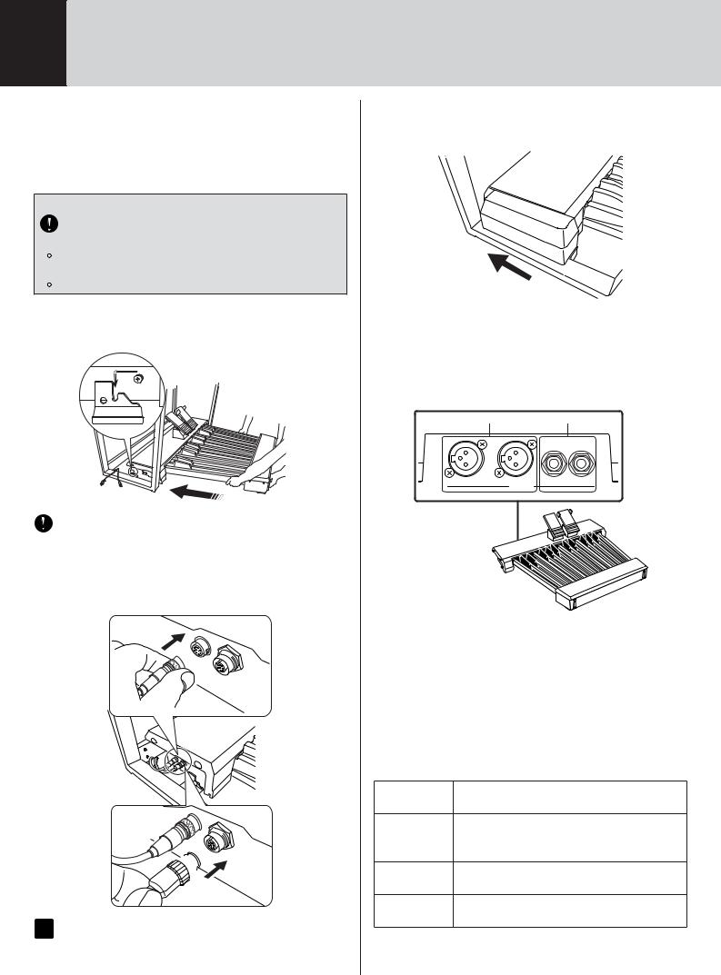 Yamaha ELECTONE STAGEA OPTIONAL PEDAL UNIT User Manual