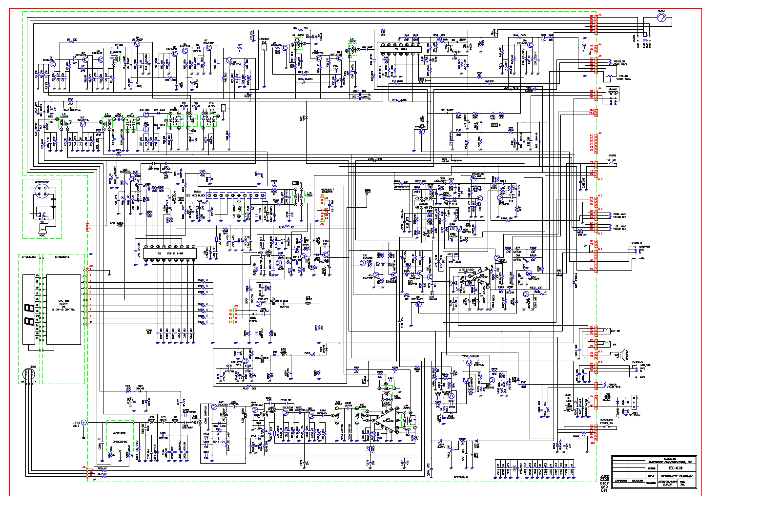 Galaxy dx919 Schematic