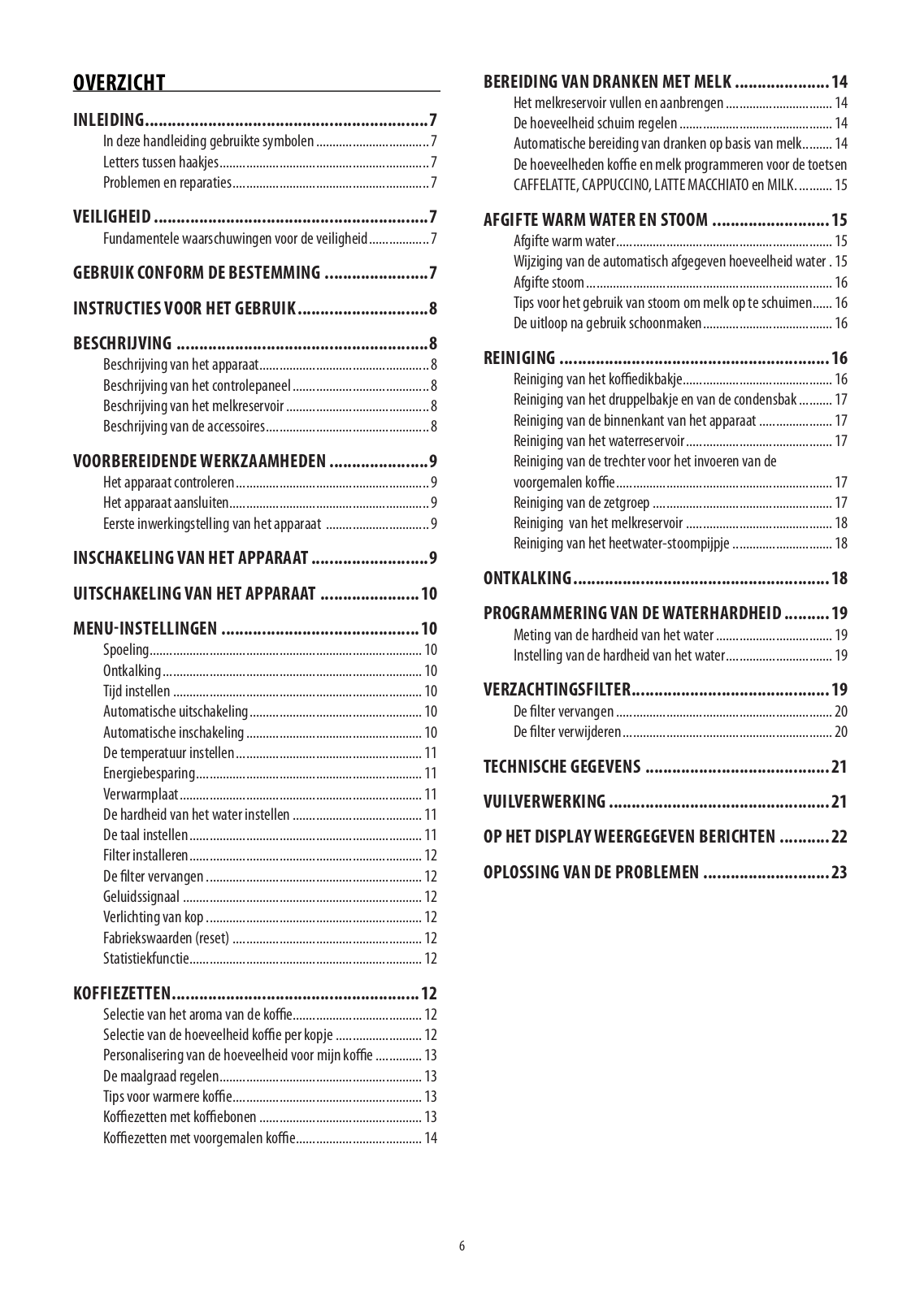 Delonghi ECAM26.455.M, ECAM26.455.B Instruction manuals