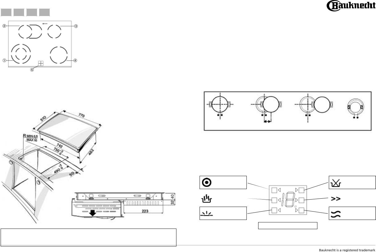 Whirlpool EPAD 5470/01 IN PROGRAM CHART