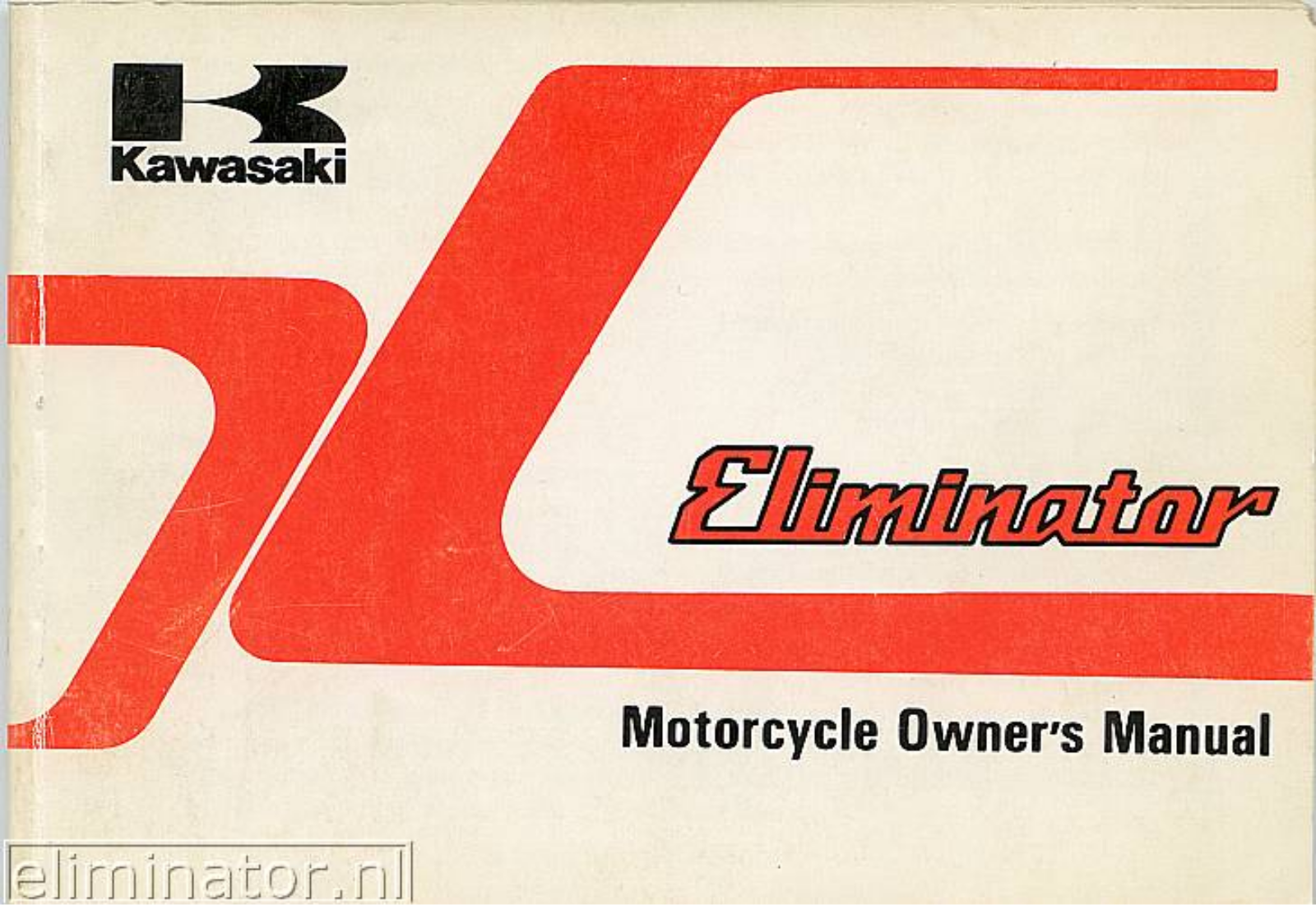 Kawasaki Eliminator 1984 Owner's manual
