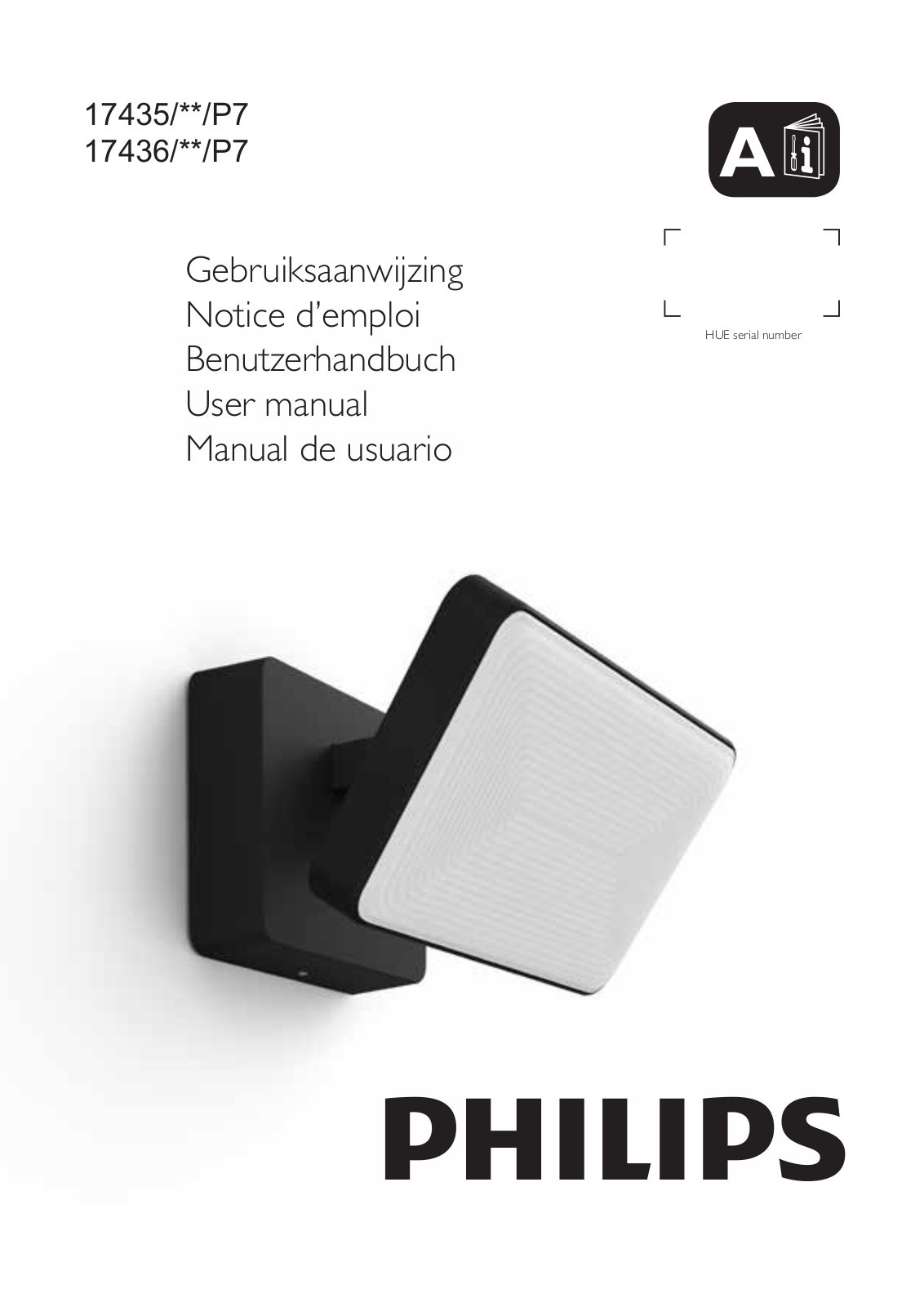 Philips 17435/**/P7 Series, 17436/**/P7 Series User Manual