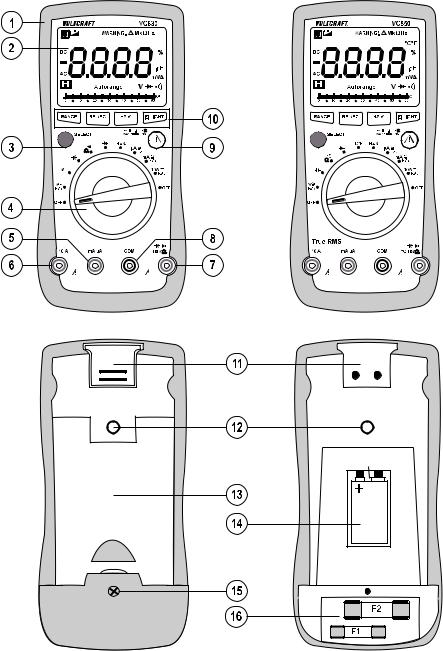 VOLTCRAFT VC830 User guide