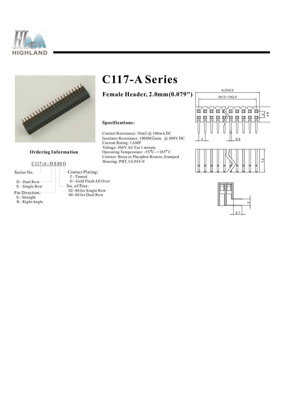 Rainbow Electronics C117-A User Manual