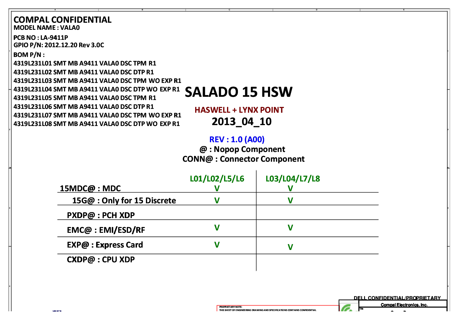 Dell Latitude-6540 Schematics