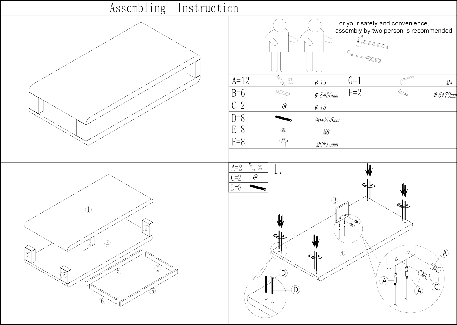Wade Logan W005486415 Assembling Instruction - ManualMachine.com