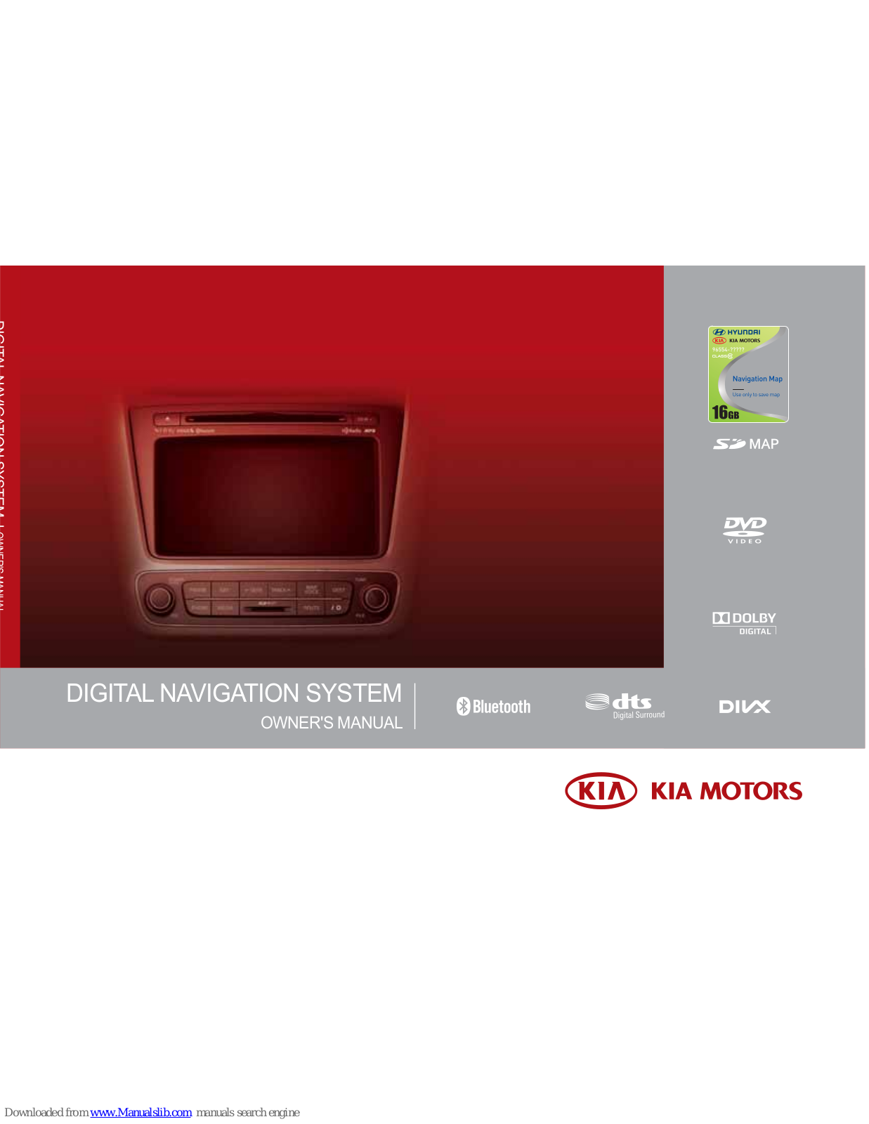 Kia AV230IXAN Owner's Manual