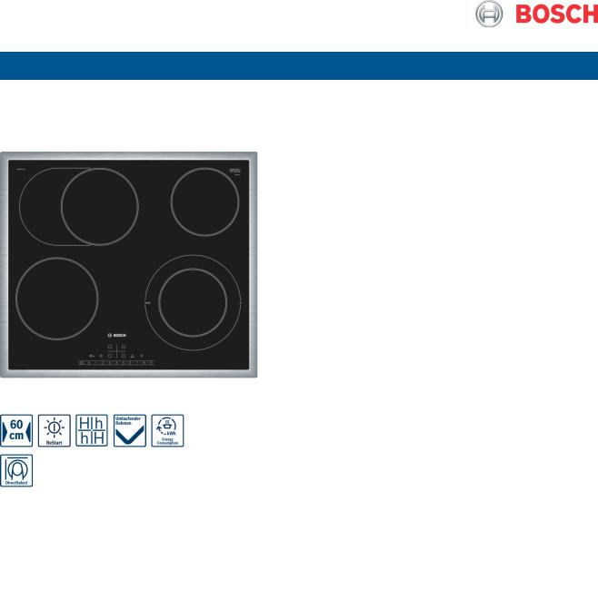 Bosch PKN645FP1E User Manual