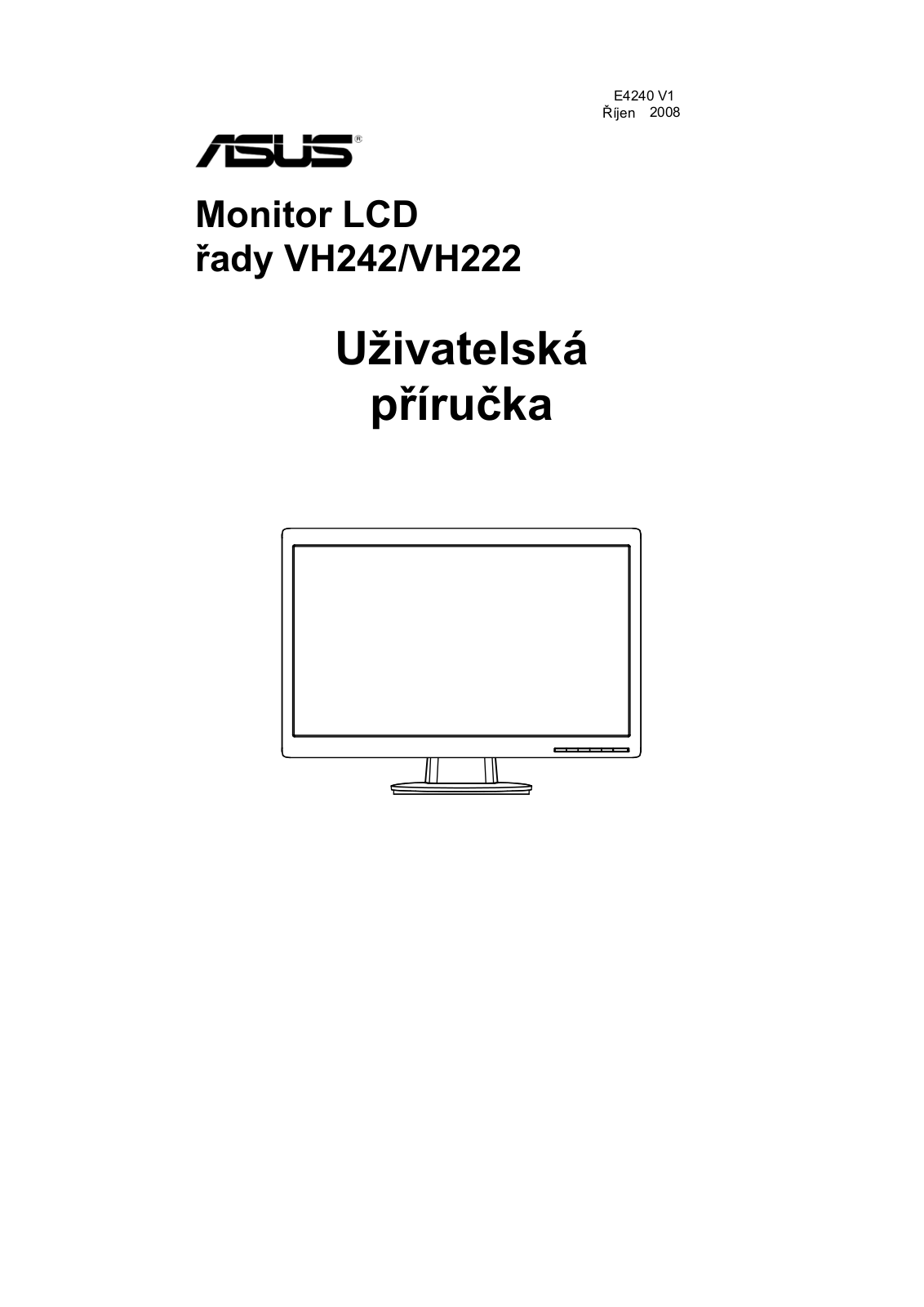 Asus VH222S, VH222T, VH242D, VH222DE, VH242H User Manual